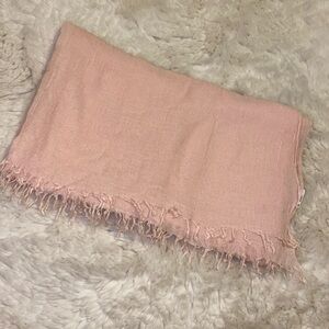 Light Flowy Pink Scarf